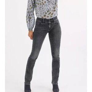 CAbi Charcoal Cinch Straight Jeans new w/o Tags